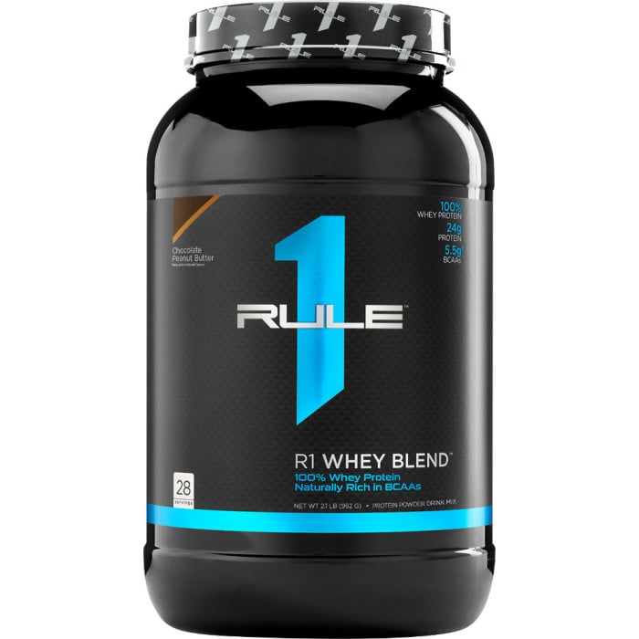 Rule 1 Proteins R1 Whey Blend 28 Servings Chocolate Peanut Butter