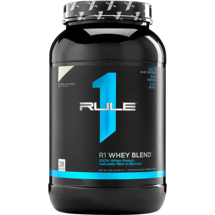 Rule 1 Proteins R1 Whey Blend 28 Servings Vanilla Ice Cream