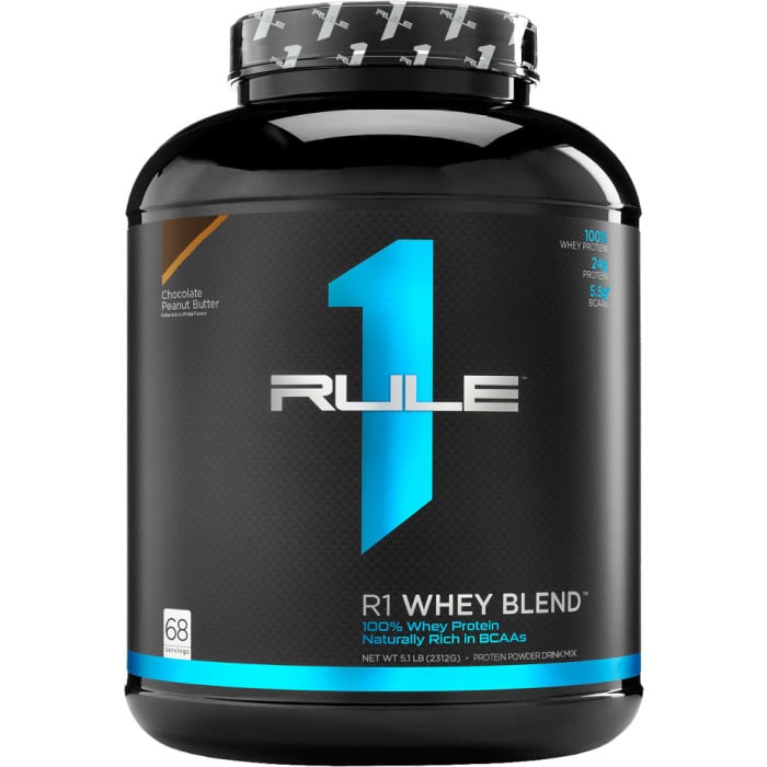 Rule 1 Proteins R1 Whey Blend 68 Servings Chocolate Peanut Butter