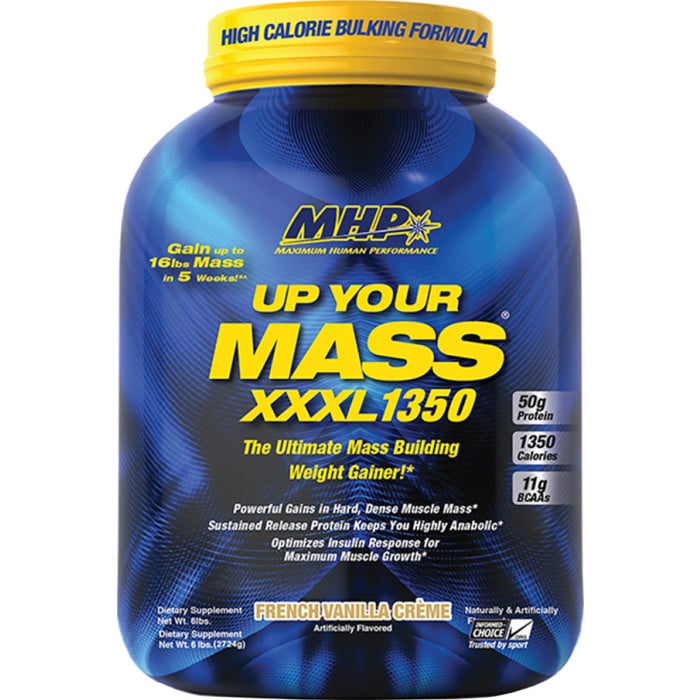 MHP Up Your Mass XXXL 1350 - 6lbs French Vanilla Creme