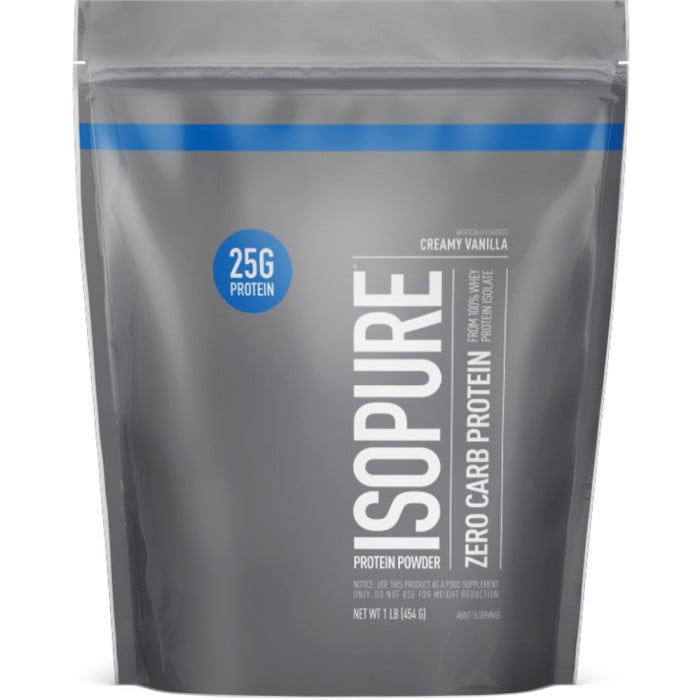 Nature's Best Isopure Zero Carb Protein - 1lb Creamy Vanilla