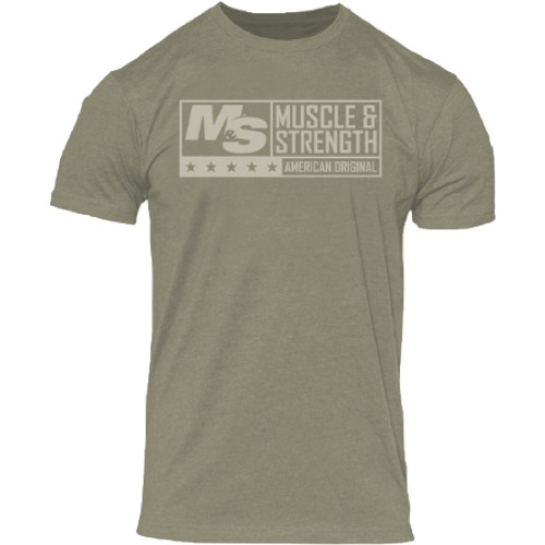Muscle & Strength Men's Stamp Tee Product Image