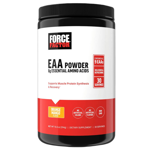 Force Factor EAA Powder - 30 Servings Orange Mango