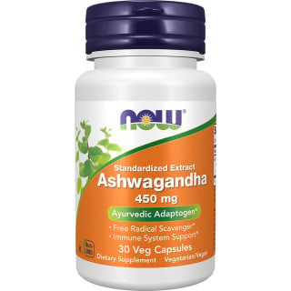 NOW Foods Ashwagandha Extract 450mg - 30 VCaps
