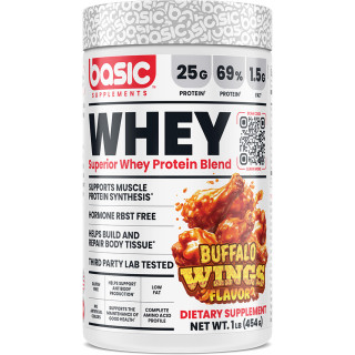 Basic Supplements Basic Whey - 1lb Buffalo Chicken Wing Kit