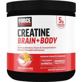 Force Factor Creatine Brain + Body - 30 Servings Fruit Punch