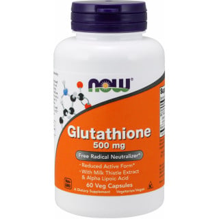 NOW Foods Glutathione 500mg - 60 VCaps