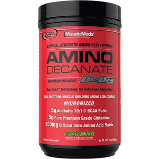 MuscleMeds Amino Decanate - 30 Servings Citrus Lime