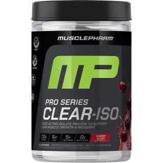 MusclePharm Pro Series Clear-Iso - 1lb Cherry Slush