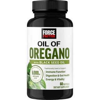 Force Factor Oil of Oregano - 60 Softgels