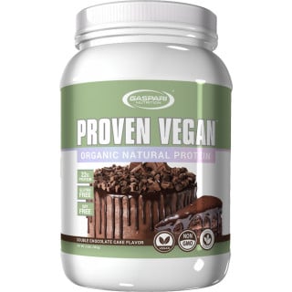 Gaspari Nutrition Proven Vegan 2lbs Double Chocolate Cake