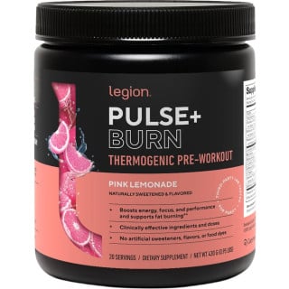Legion Pulse+ Burn - 20 Servings Pink Lemonade