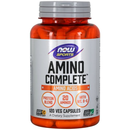 NOW Sports Amino Complete 120 Capsules