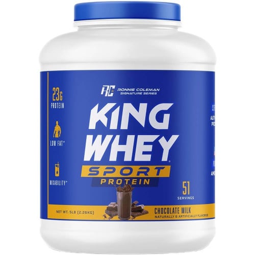 Ronnie Coleman King Whey Sport - 5lbs Chocolate Milk