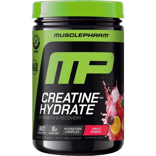MusclePharm Creatine-Hydrate - 60 Servings Fruit Punch