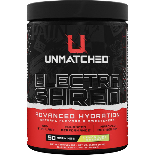 Unmatched ElectraShred - 50 Servings Lemon Lime Sherbet