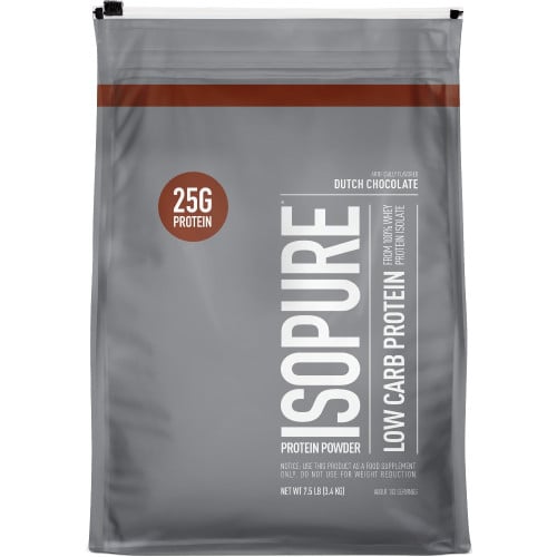 Nature's Best Isopure Low Carb Protein - 7.5lbs Low Carb Dutch Chocolate