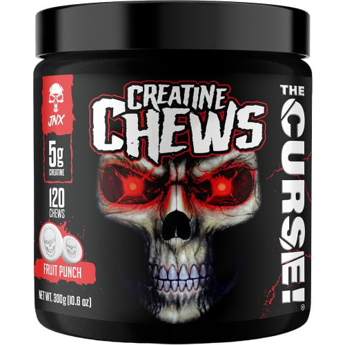 JNX Sports The Curse! Creatine Chews - 120 Chews Fruit Punch