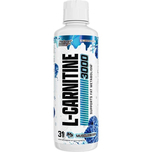 Nutrex Liquid Carnitine 3000 - 31 Servings Muscleberry