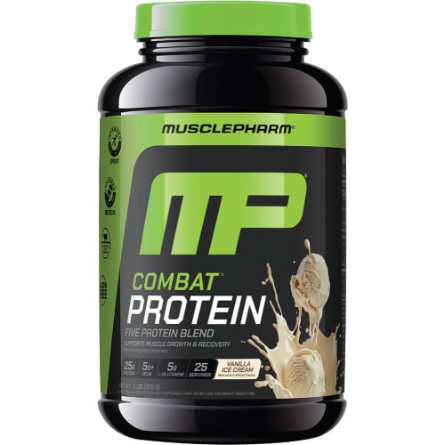 MusclePharm Combat Protein Powder - 2lbs Vanilla