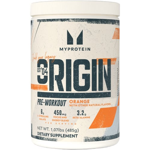 Myprotein Origin Pre-Workout - 30 Servings Orange
