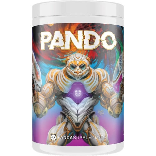 Panda Supplements Pando Pre-Workout - 25 Servings Berry Lime Reactor