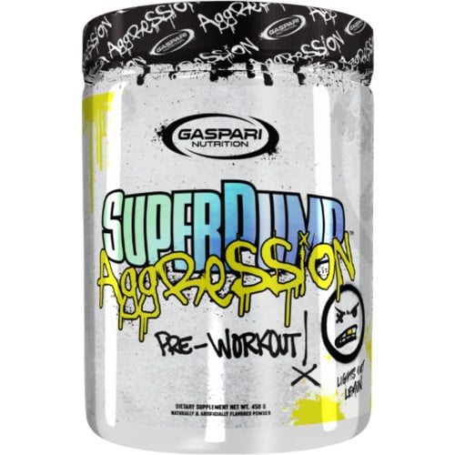 Gaspari SuperPump Aggression - 20 Servings Jersey Mobster Italian Ice