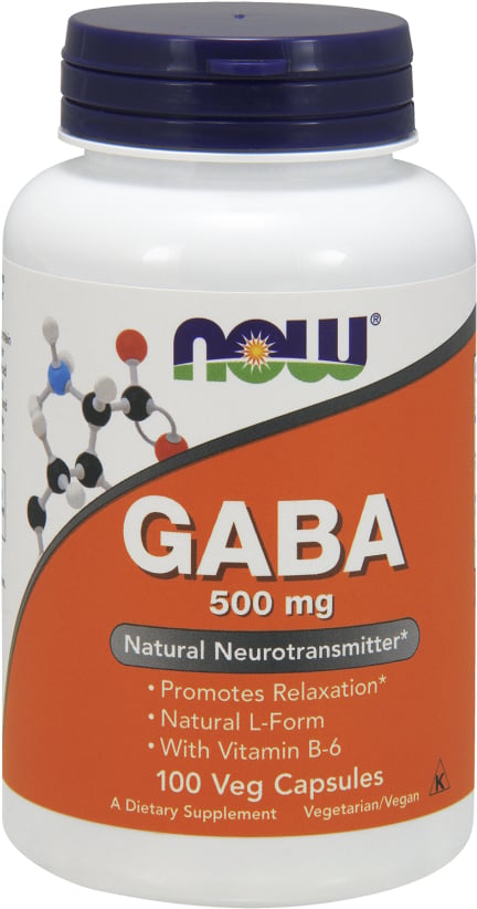 NOW Foods GABA with Vitamin B6