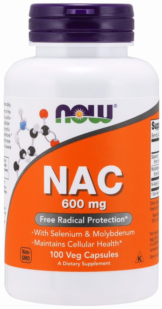 NOW Foods NAC 600mg