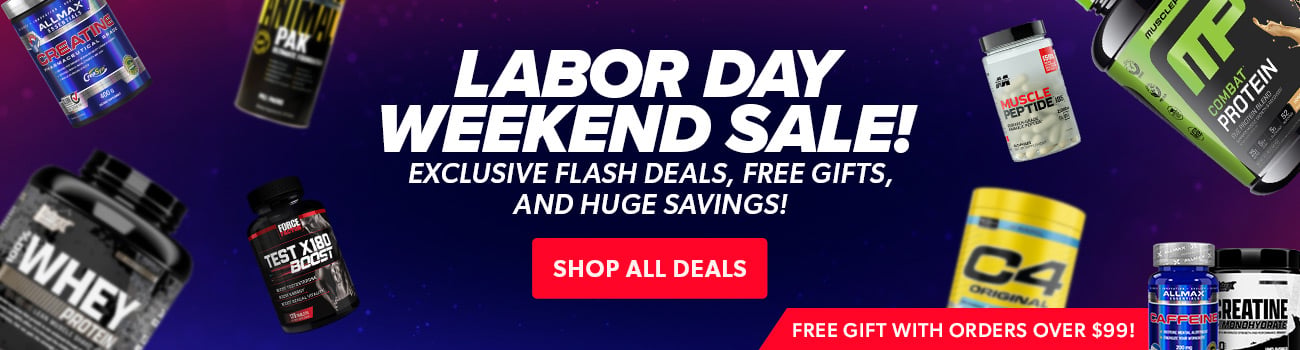 Labor Day Weekend Sale! Exclusive flash deals, free gifts, and huge savings! Free gift with orders over $99!