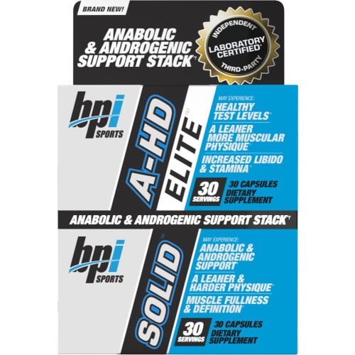 BPI Sports A-HD Elite / Solid Combo, 30 Servings