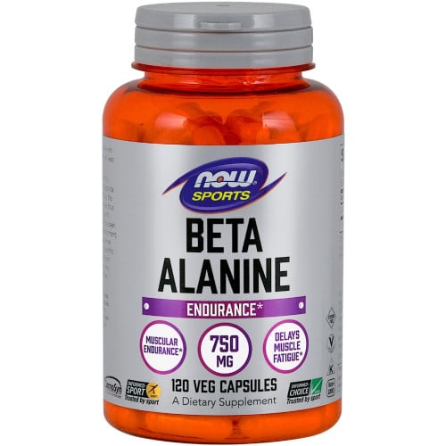 NOW Beta-Alanine Capsules, 120 VCaps