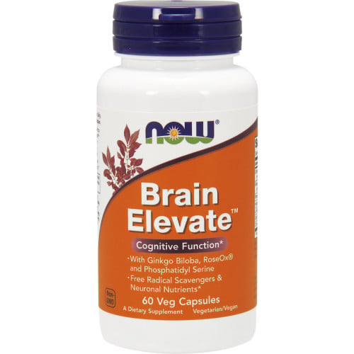 NOW Foods Brain Elevate, 60 VCapsules
