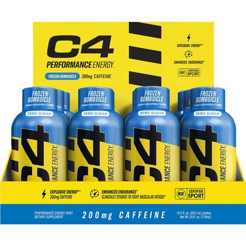 Cellucor C4 Performance Energy Shot 2oz, Box of 12