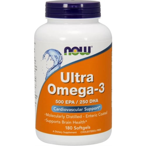 NOW Foods Ultra Omega-3, 180 Softgels