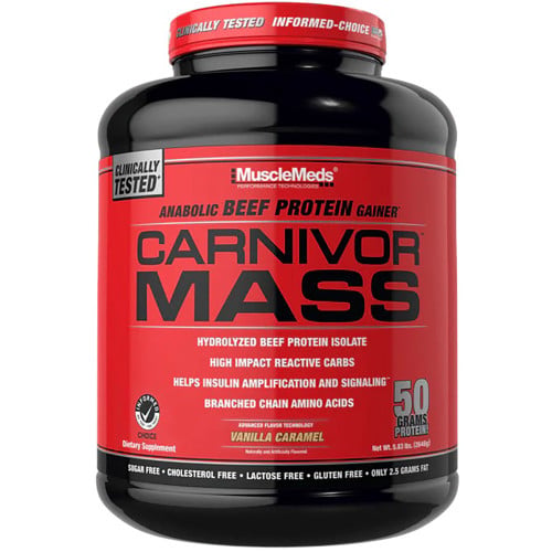 MuscleMeds Carnivor Mass, 6lbs