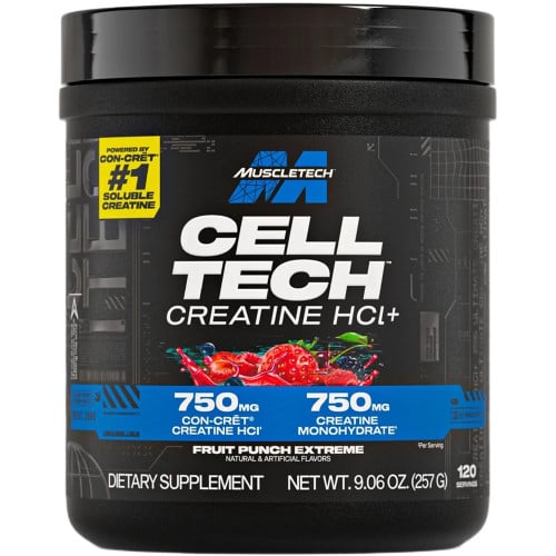 MuscleTech Cell-Tech Creatine HCl+, 120 Servings