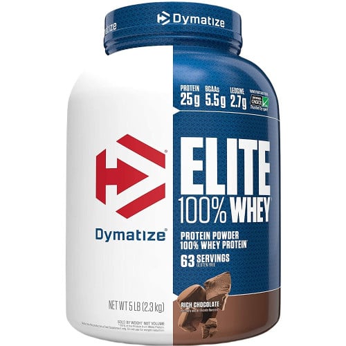 Dymatize Elite 100% Whey Protein, 5lbs