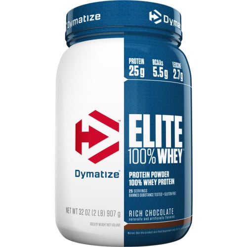 Dymatize Elite 100% Whey Protein, 2lbs