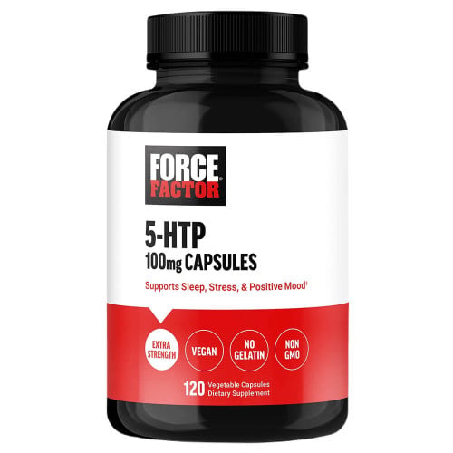 Force Factor 5-HTP 100mg, 120 Vegetable Capsules