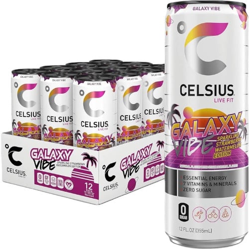 Celsius Energy Drink 12oz, Box of 12