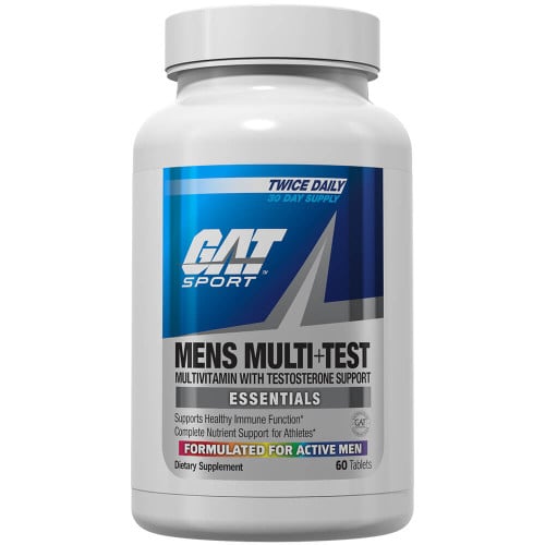 GAT Sport Men's Multi +Test, 60 Tablets