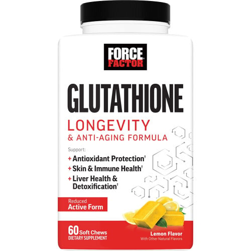 Force Factor Glutathione Longevity, 60 Soft Chews