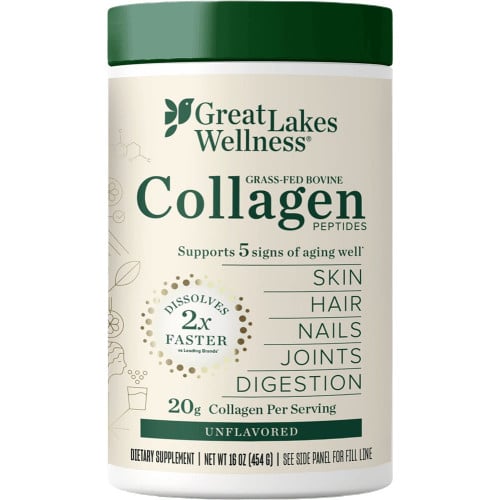 Great Lakes Wellness Bovine Collagen, 16oz
