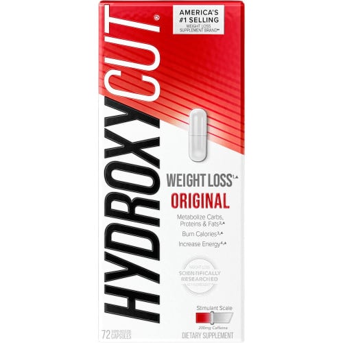 MuscleTech Hydroxycut Original, 72 Capsules