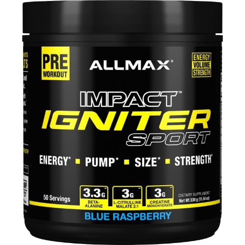 AllMax Nutrition Impact Igniter Sport, 50 Servings