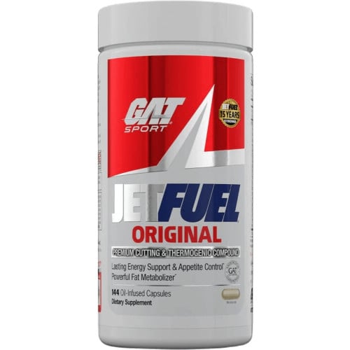 GAT Sport Jetfuel Original, 144 Oil-Infused Capsules