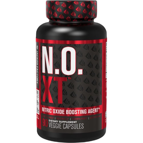 Jacked Factory N.O. XT Nitric Oxide Booster, 90 Veggie Capsules