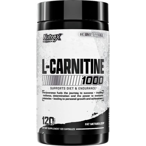 Nutrex L-Carnitine 1000, 120 Capsules