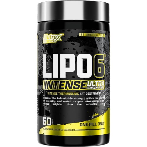 Nutrex Lipo-6 Intense Ultra Concentrate, 60 Capsules